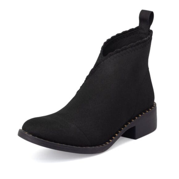 Charleston Shoe Company Barcelona Boot 1 Black Western Studded Ankle Boots US 9 - Picture 3 of 8